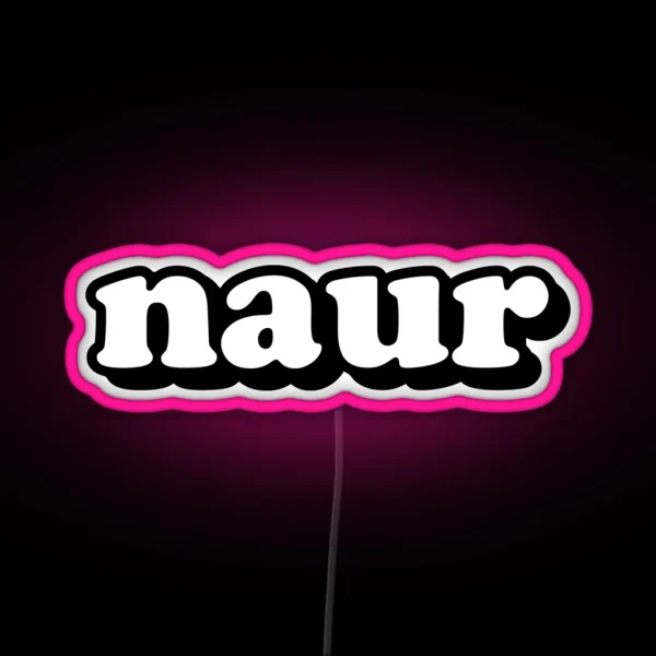 Naur RGB Neon Sign