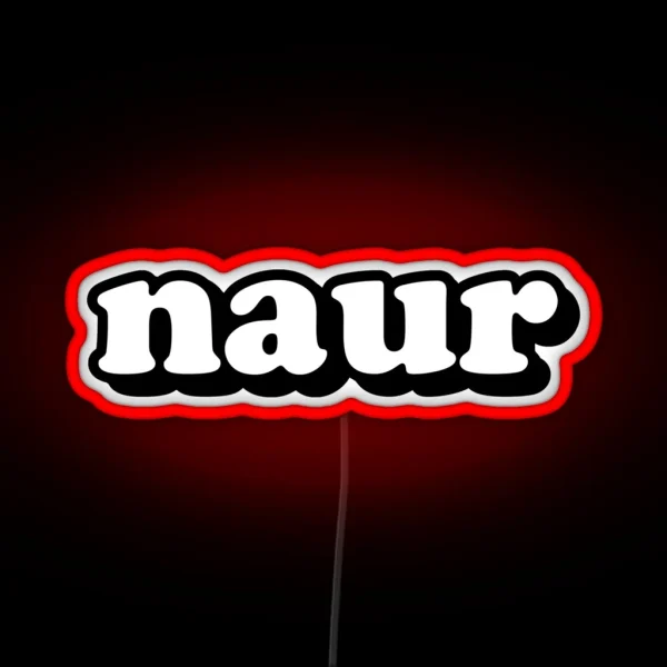 Naur RGB Neon Sign
