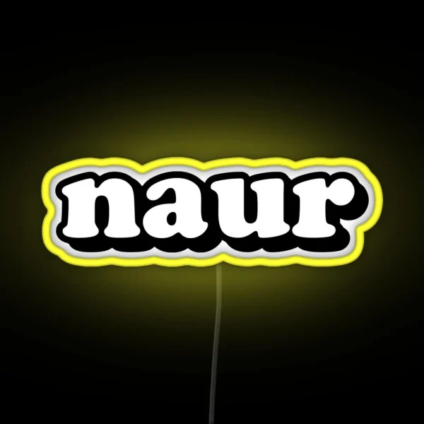 Naur RGB Neon Sign