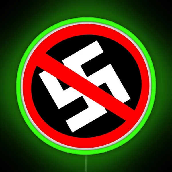 Nazi Punks Fuck Off RGB Neon Sign