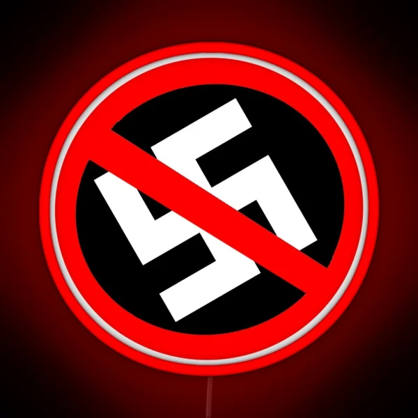 Nazi Punks Fuck Off RGB Neon Sign