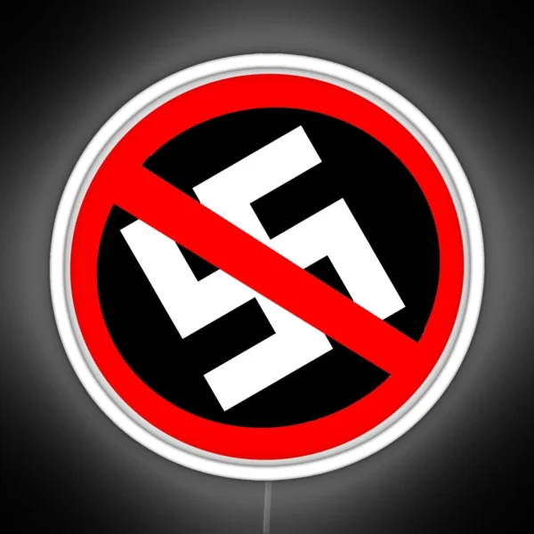 Nazi Punks Fuck Off RGB Neon Sign