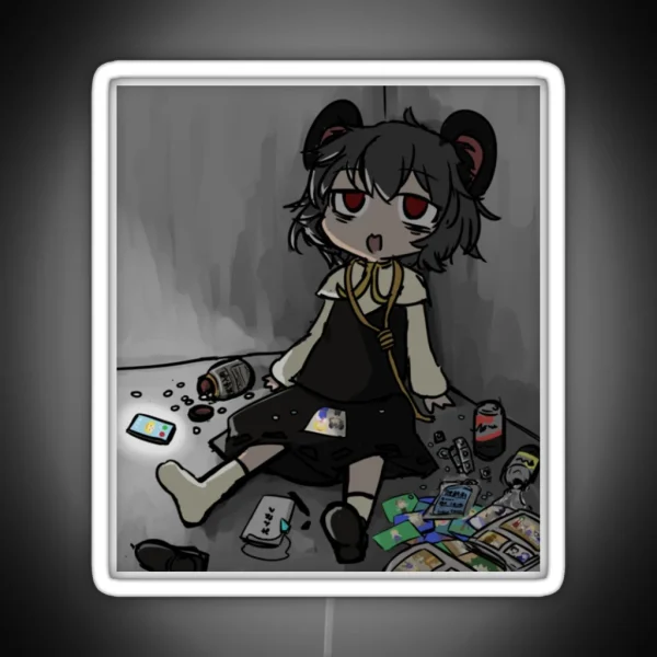 Nazrin Touhou RGB Neon Sign