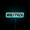 NC State Wolfpack officially licensed neon LED wall decor sign