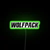 Vibrant NC State Wolfpack College Team Spirit LED Neon Sign Decor
