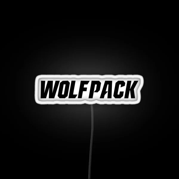 NC State Wolfpack RGB Neon Sign