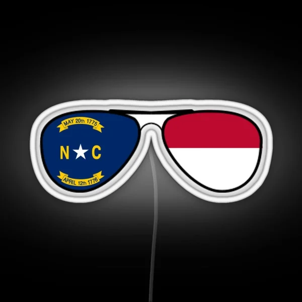 NC Sunglasses RGB Neon Sign