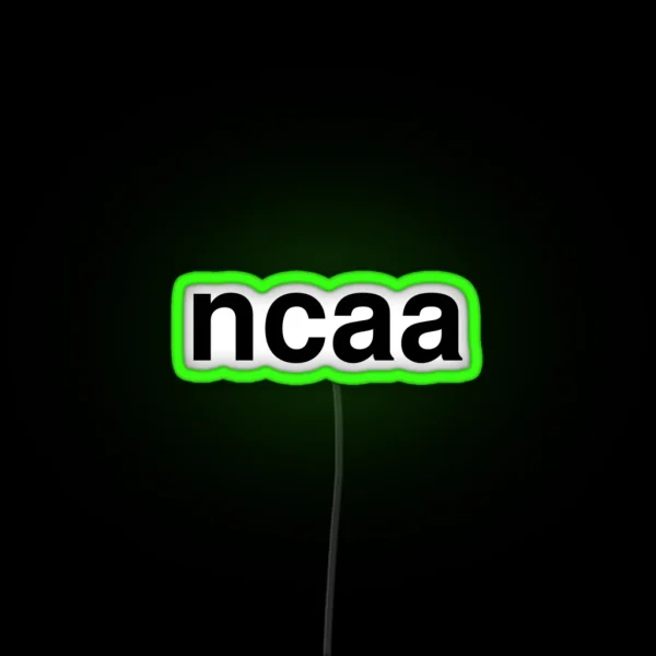 Ncaa RGB Neon Sign