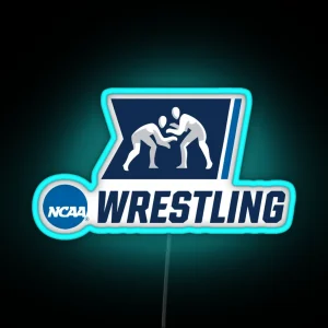 Ncaa Wrestling RGB Neon Sign