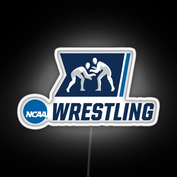 Ncaa Wrestling RGB Neon Sign