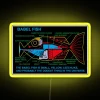 LED Color Changing Neon Sign with English to Galactic Translation