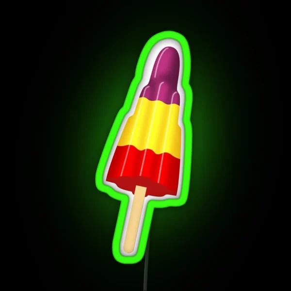 NDVH Iced Lolly RGB Neon Sign