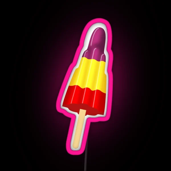 NDVH Iced Lolly RGB Neon Sign