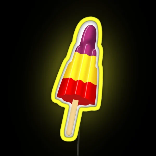 NDVH Iced Lolly RGB Neon Sign