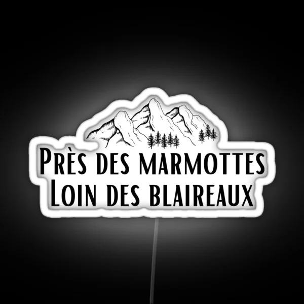 Near Marmots RGB Neon Sign