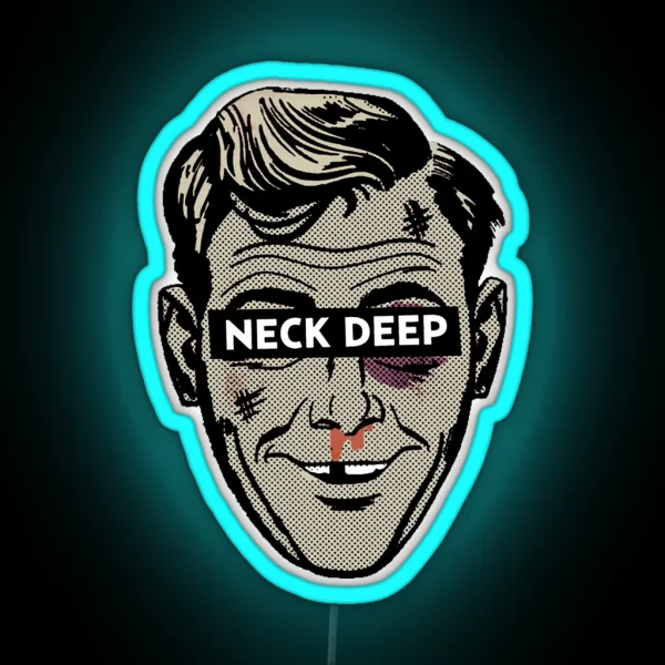 Neck Deep RGB Neon Sign