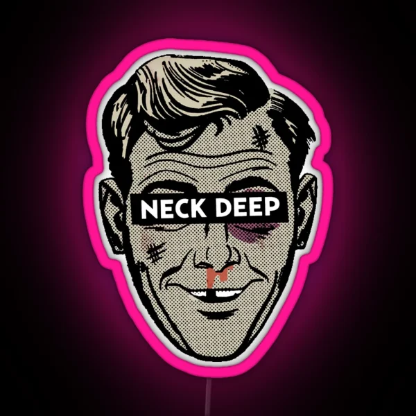 Neck Deep RGB Neon Sign