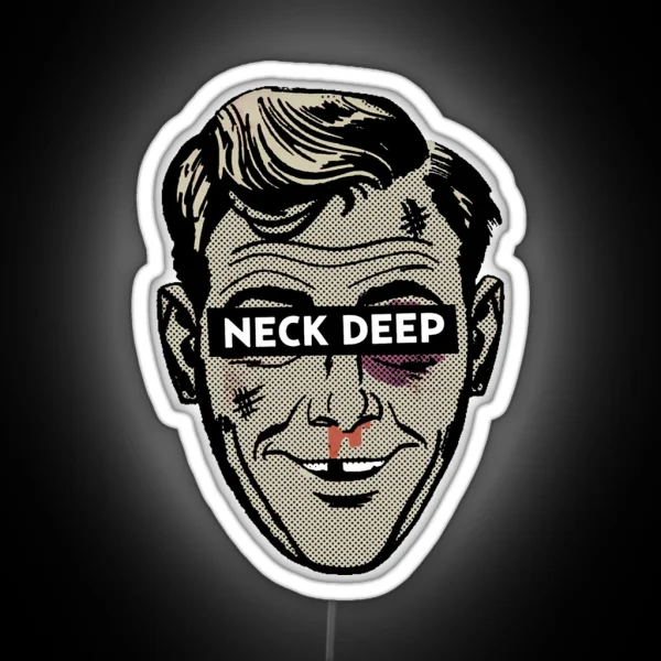 Neck Deep RGB Neon Sign