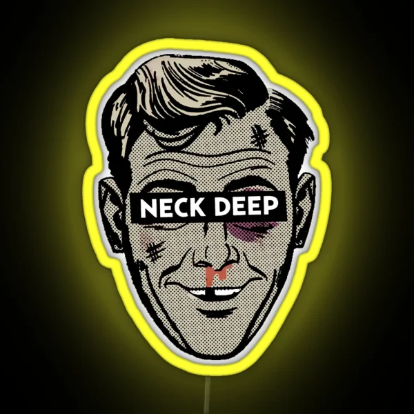 Neck Deep RGB Neon Sign