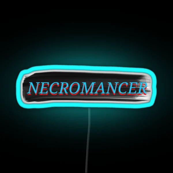 NECROMANCER RGB Neon Sign