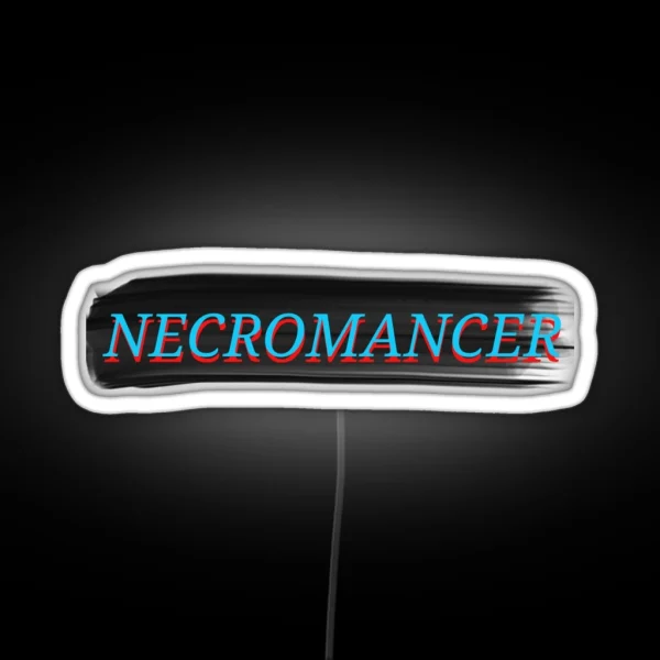 NECROMANCER RGB Neon Sign