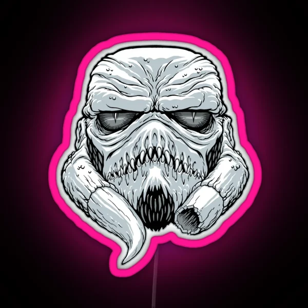 NECROTROOPER RGB Neon Sign
