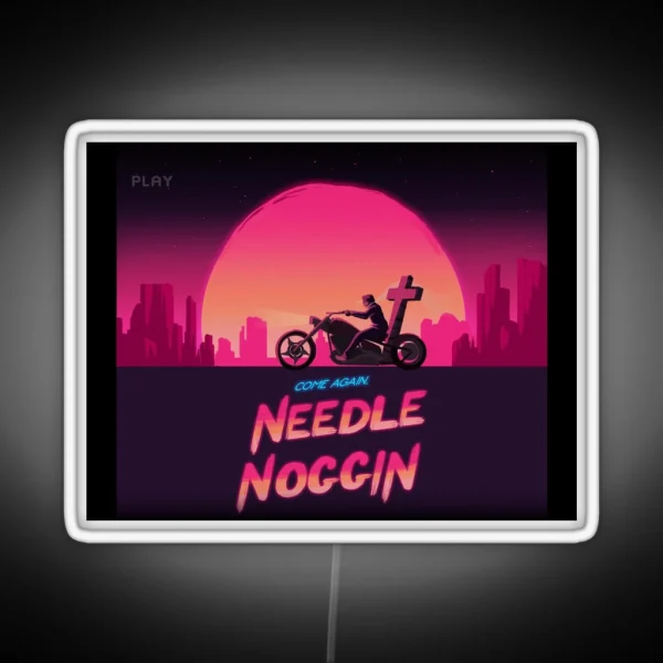 Needle Noggin RGB Neon Sign