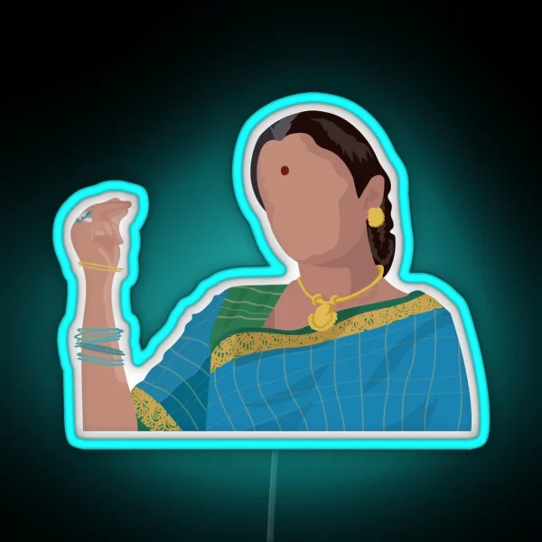 Neelambari Ramya Krishnan RGB Neon Sign