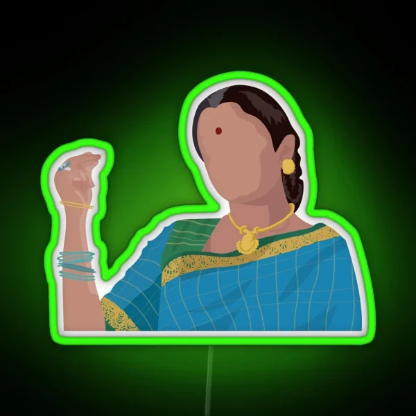 Neelambari Ramya Krishnan RGB Neon Sign