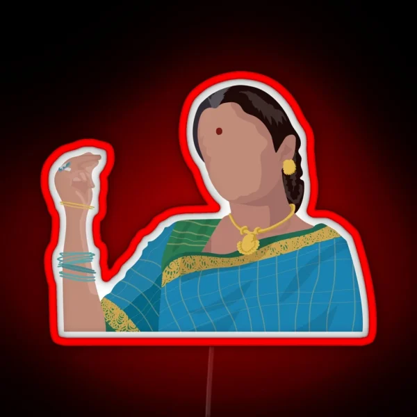 Neelambari Ramya Krishnan RGB Neon Sign
