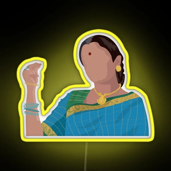 Neelambari Ramya Krishnan RGB Neon Sign