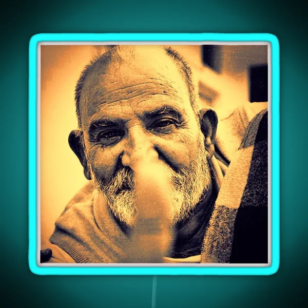 Neem Karoli Baba RGB Neon Sign