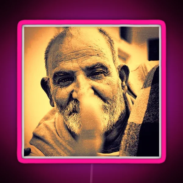 Neem Karoli Baba RGB Neon Sign