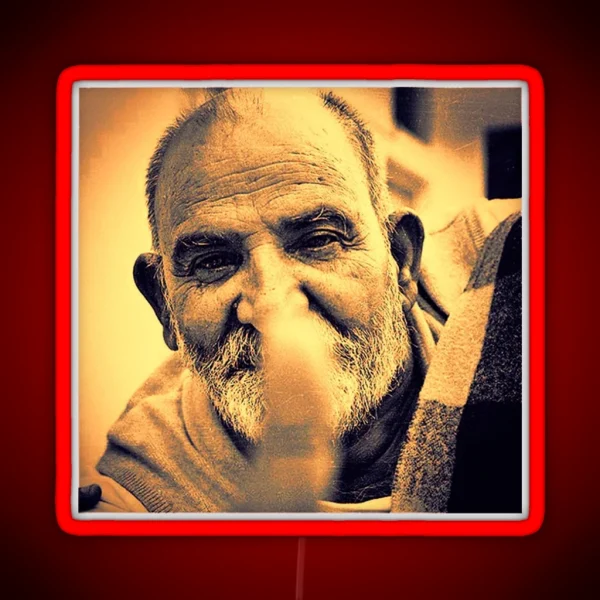 Neem Karoli Baba RGB Neon Sign