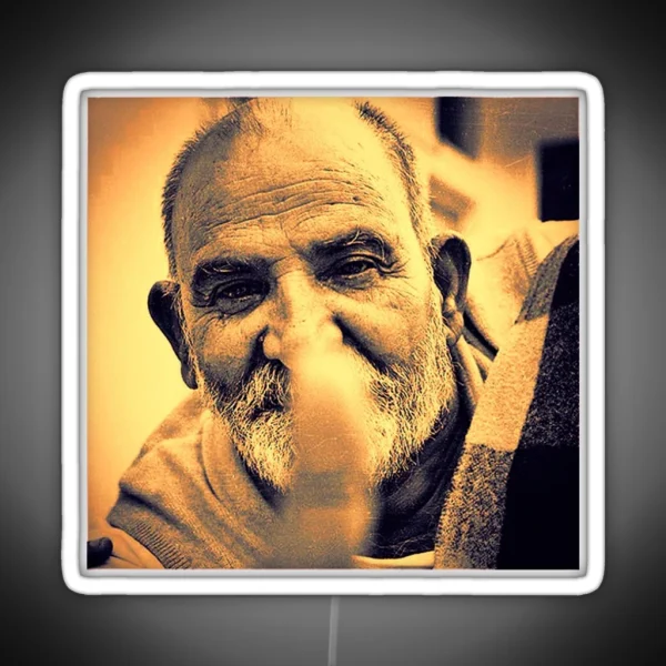 Neem Karoli Baba RGB Neon Sign
