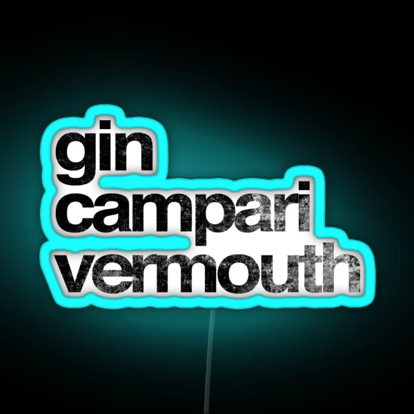 Negroni RGB Neon Sign