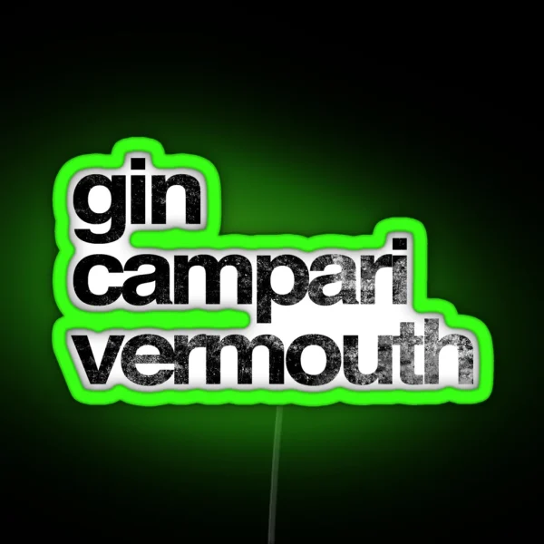 Negroni RGB Neon Sign