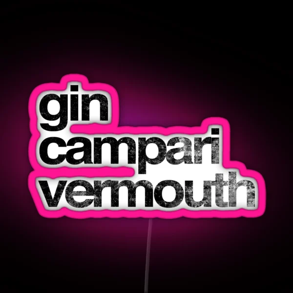 Negroni RGB Neon Sign