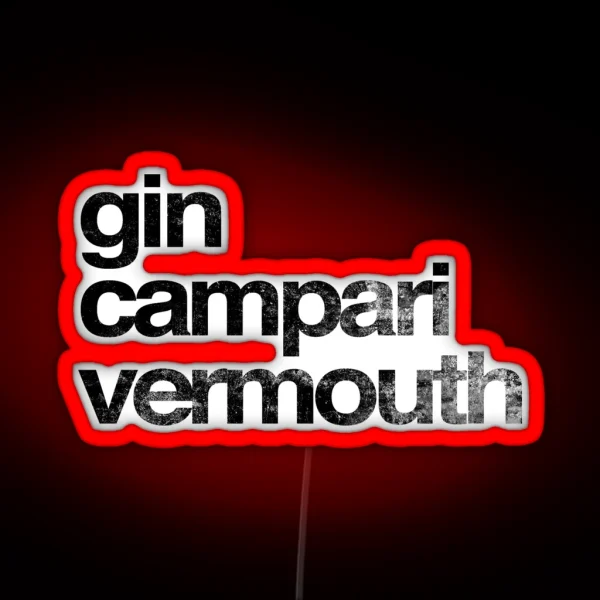 Negroni RGB Neon Sign