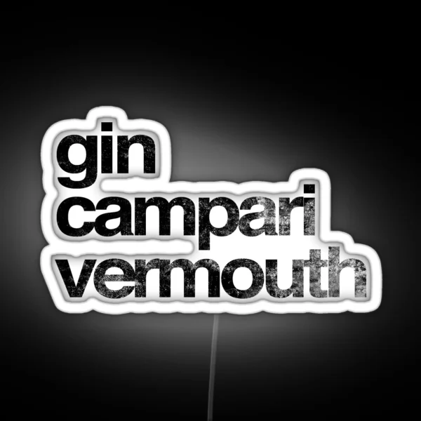 Negroni RGB Neon Sign