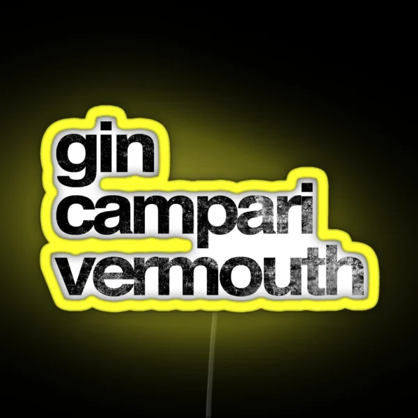 Negroni RGB Neon Sign