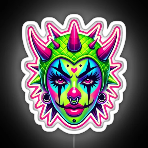 Neon Chaos Clown Led RGB Neon Sign