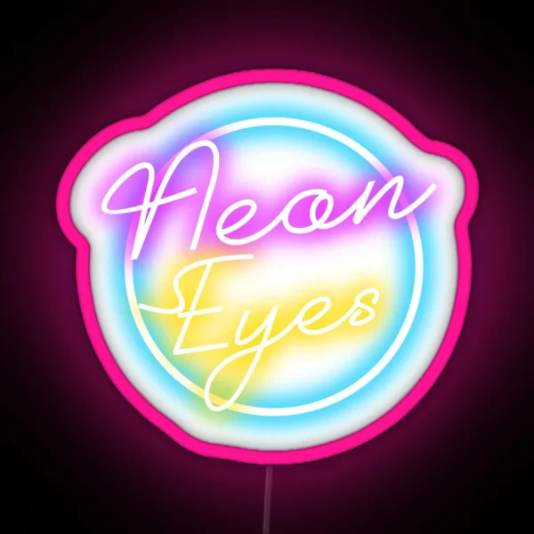 Neon Eyes RGB Neon Sign