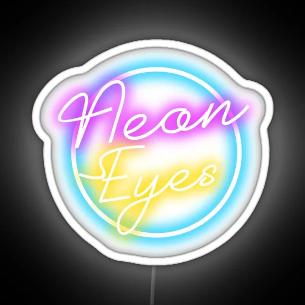 Neon Eyes RGB Neon Sign