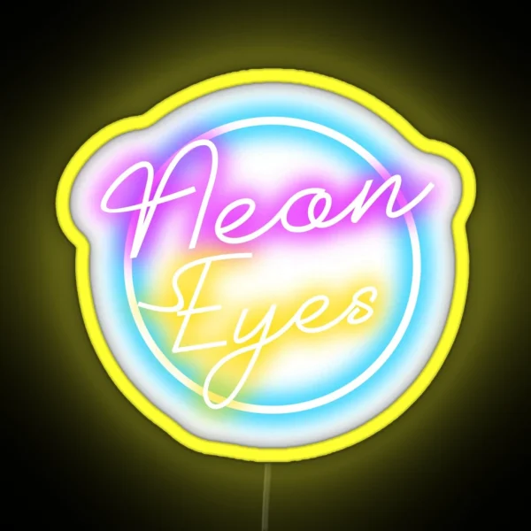 Neon Eyes RGB Neon Sign