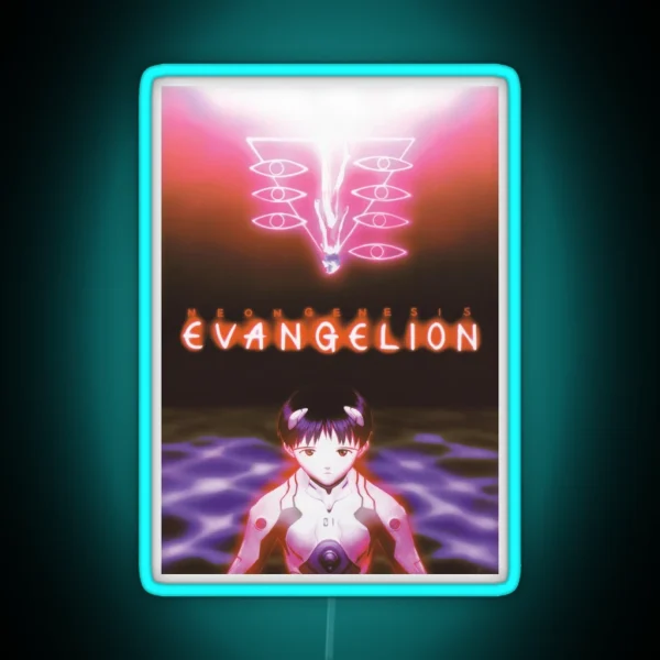 Neon Genesis Evangelion RGB Neon Sign