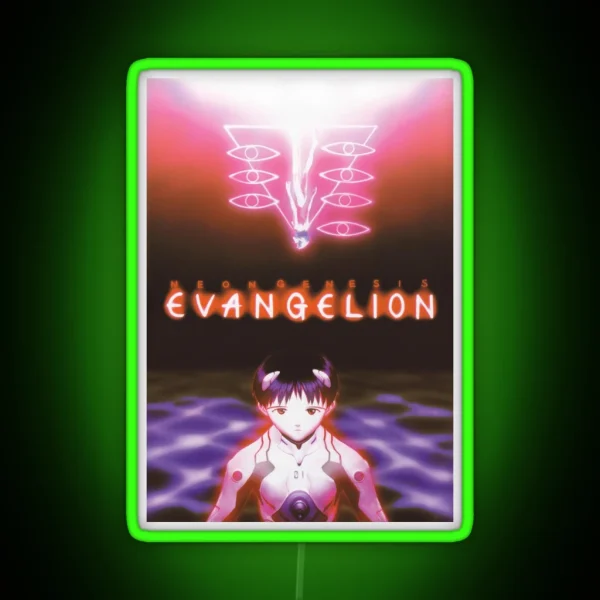 Neon Genesis Evangelion RGB Neon Sign