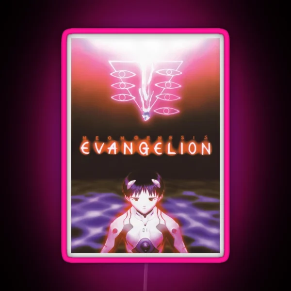 Neon Genesis Evangelion RGB Neon Sign