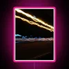 Neon light trails and color changing effects with an rgb canvas.