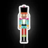 RGB Neon Nutcracker Sign Adds Vibrant Holiday Cheer to Decor